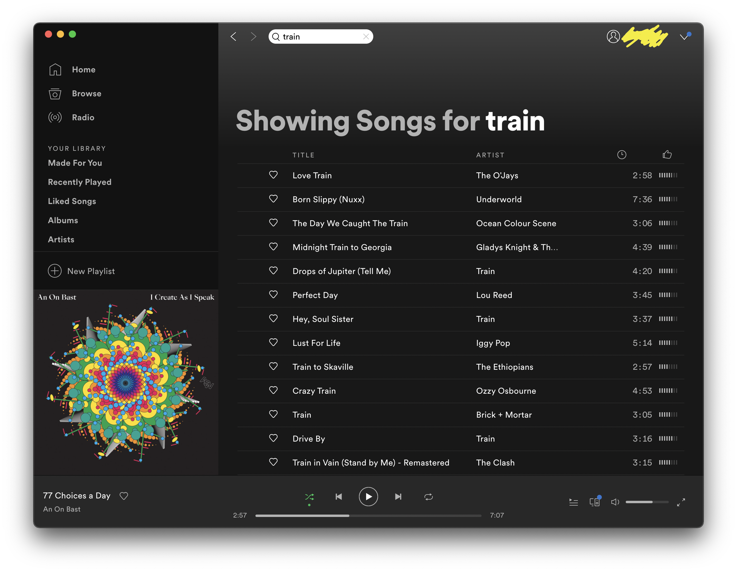 Dear Spotify, can we just get a table of songs? Svelte Hacker News